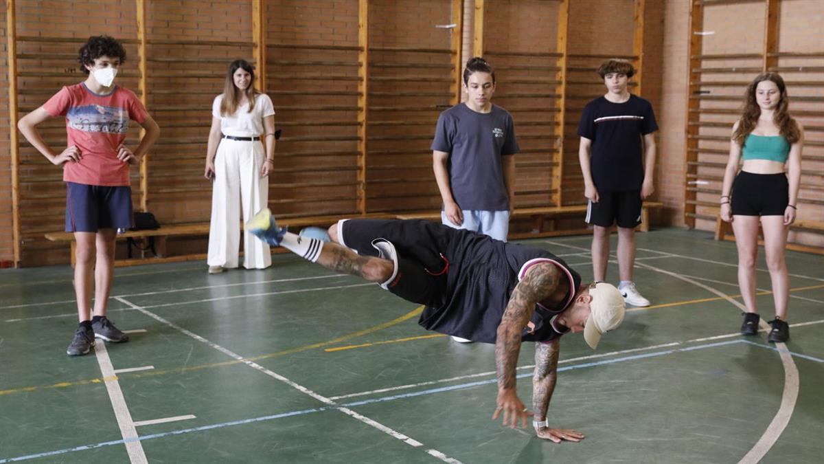 El objetivo es animar al alumnado a practicar este tipo de deportes 