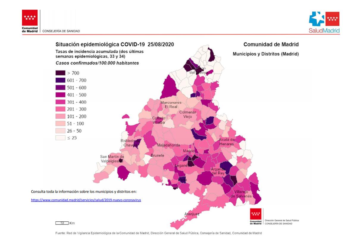 Se han notificado 1289 nuevos casos positivos por PCR