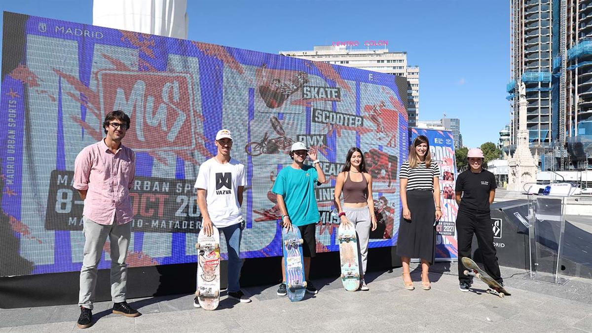 La concejala delegada de Deporte ha anunciado que antes de final de año se inaugurará en Madrid la primera escuela municipal de BMX, a la que le seguirá en 2022 la de skate
