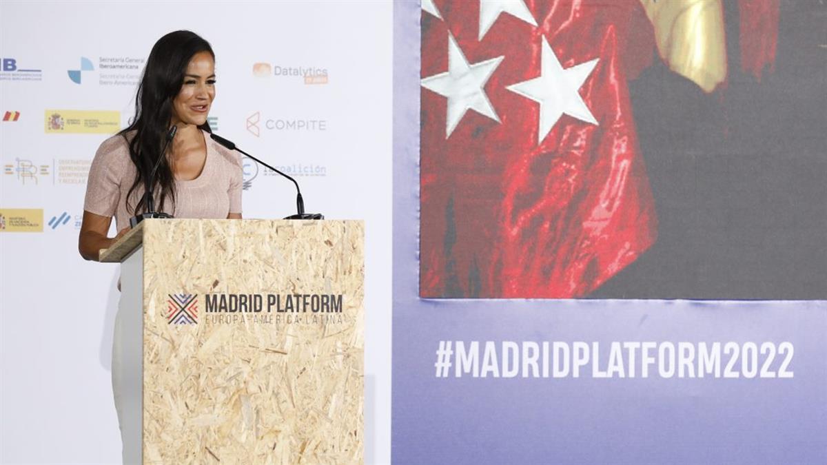 Villacís ha participado en la inauguración de Madrid Platform, "un punto de encuentro de negocios" entre Europa y América Latina 
