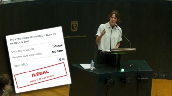 Más Madrid lanza una campaña para recurrir la Tasa de Basuras 