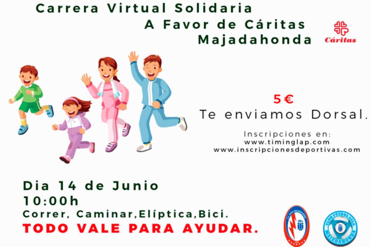 El Rayo Majadahonda y el Fútbol Sala Majadahonda han organizado esta carrera virtual