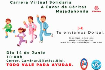 El Rayo Majadahonda y el Fútbol Sala Majadahonda han organizado esta carrera virtual