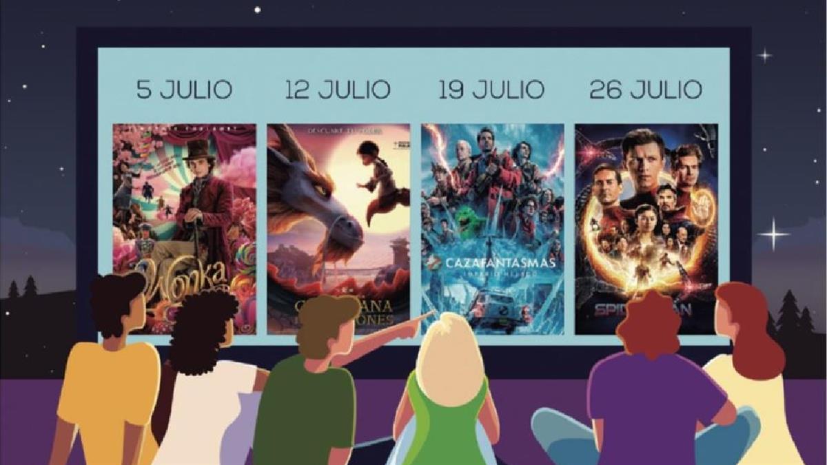 Los ciudadanos podrán disfrutar gratuitamente de cuatro películas