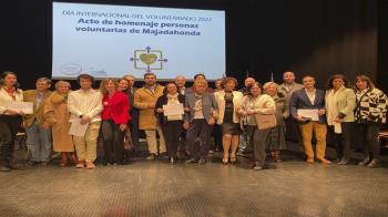 Álvarez Ustarroz presidió el pasado viernes un acto de homenaje en conmemoración por el Día Internacional del Voluntariado