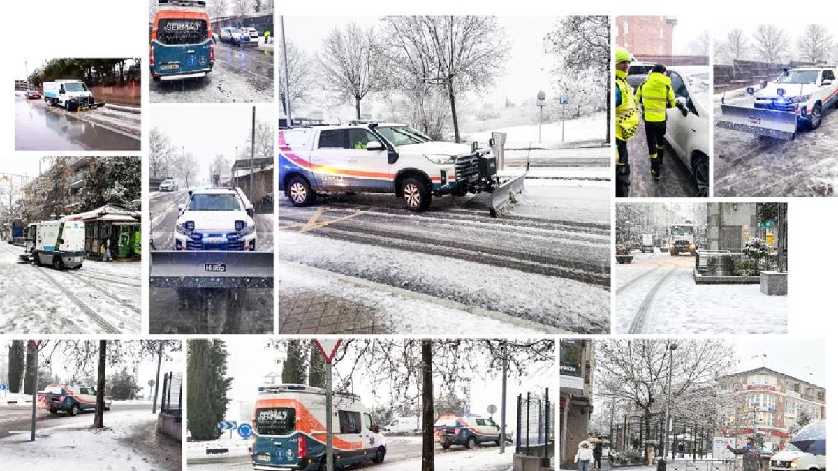 La localidad activó un operativo especial con más de 160 agentes locales, sanitarios y operarios municipales