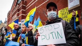 El municipio se ha sumado a la campaña "Ucrania te necesita"