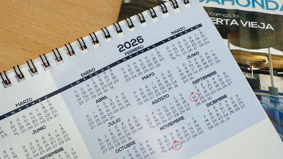 Las fiestas locales se celebrarán el lunes 14 de septiembre y miércoles 25 de noviembre