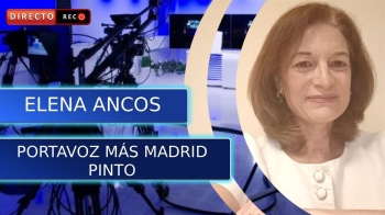 La portavoz de Más Madrid, Elena Ancos, critica que el Gobierno municipal "entra en números rojos"