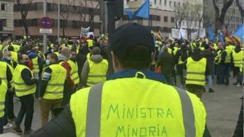 Los aludidos han contratado varios autobuses para que se puedan sumar transportistas de diferentes puntos de España