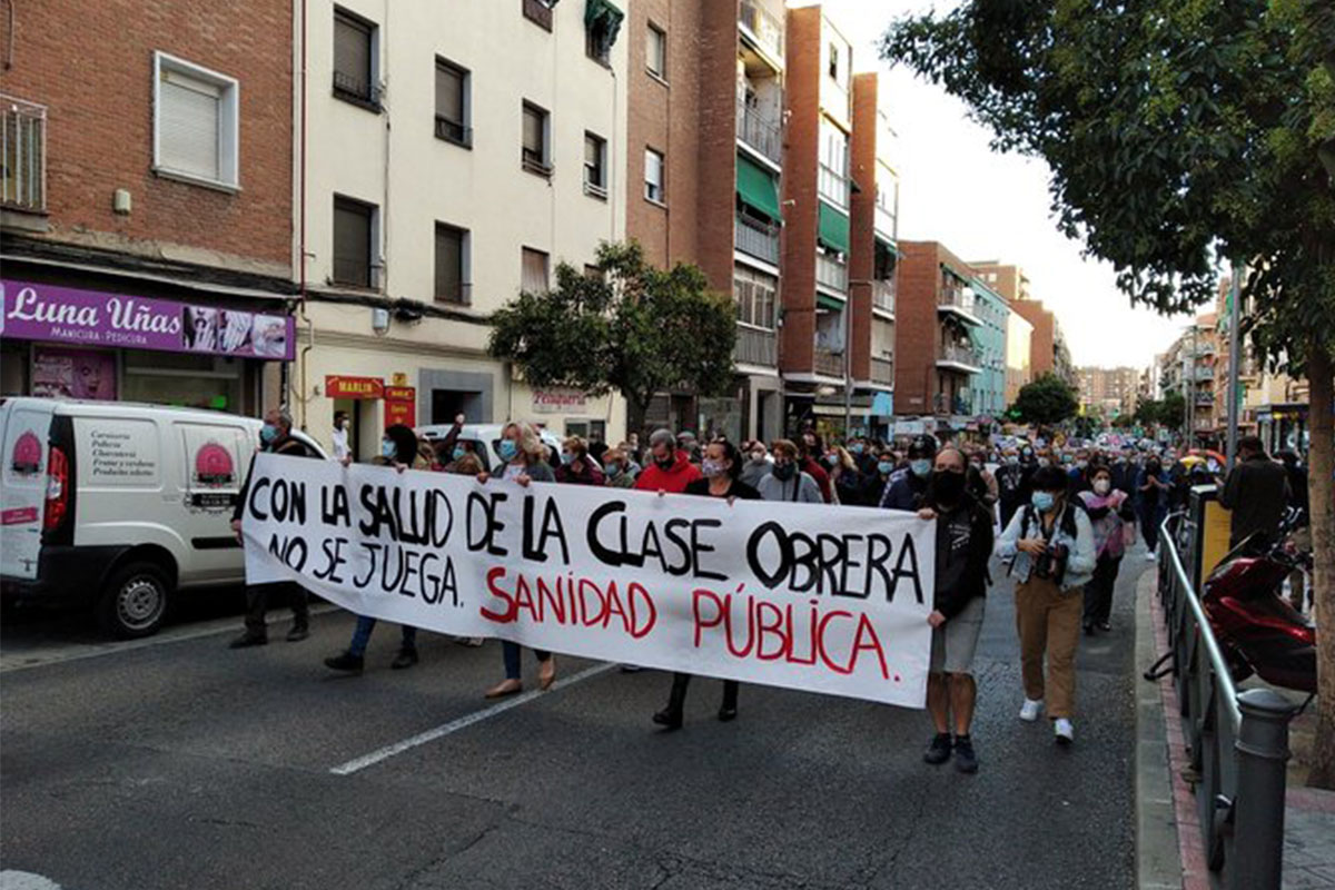 Manifestacion vecinal por el cierre del centro de salud de Abrantes | SoyDe