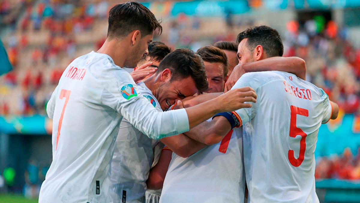 La Roja ha logrado pasar a octavos con cinco goles contra Eslovaquia