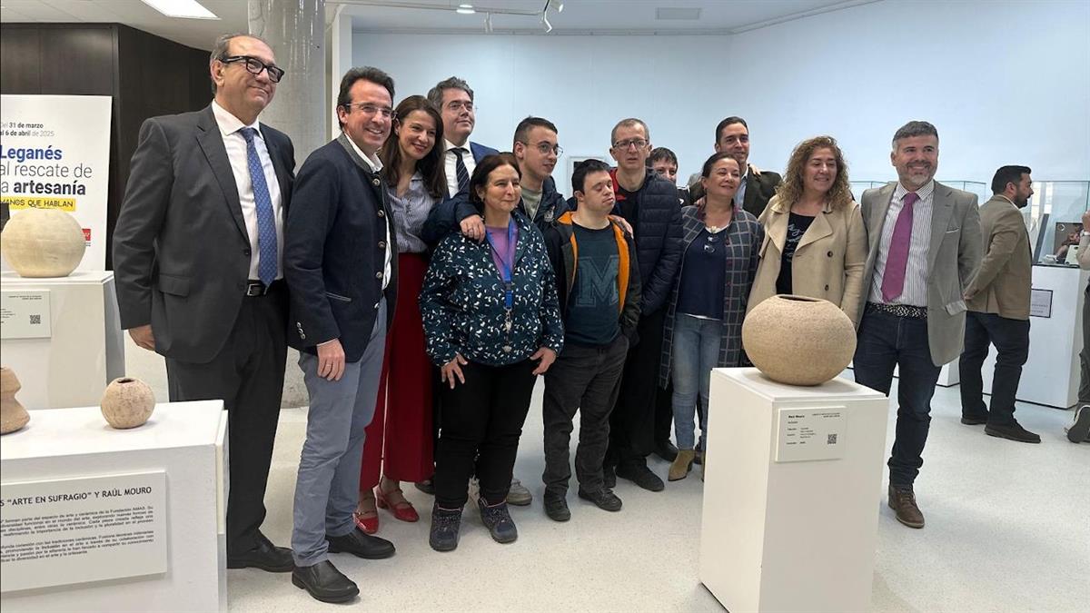 "Leganés, al rescate de la artesanía. Manos que hablan" muestras los trabajos hechos a mano por cinco artesanos y entidades de la ciudad