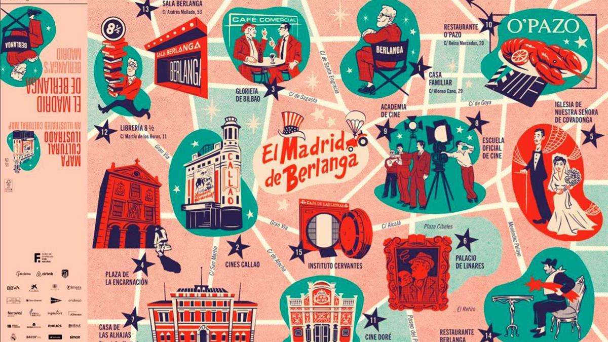 Una guía visual gratuita de los principales lugares a los que asistía el cineasta