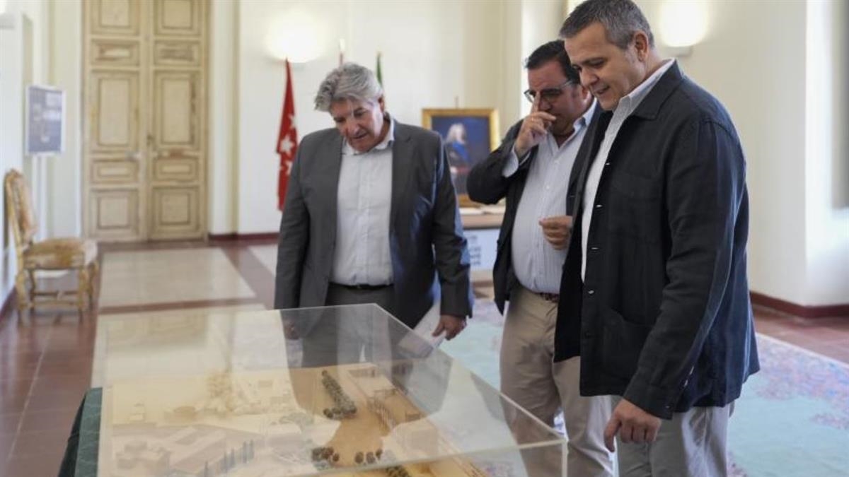 Ha sido cedida por la Comunidad de Madrid para su exposición permanente en el municipio