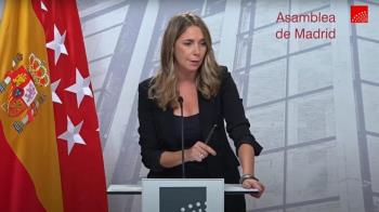 La portavoz del PSOE recuerda las palabras de la presidenta de la Comunidad de Madrid sobre el aborto