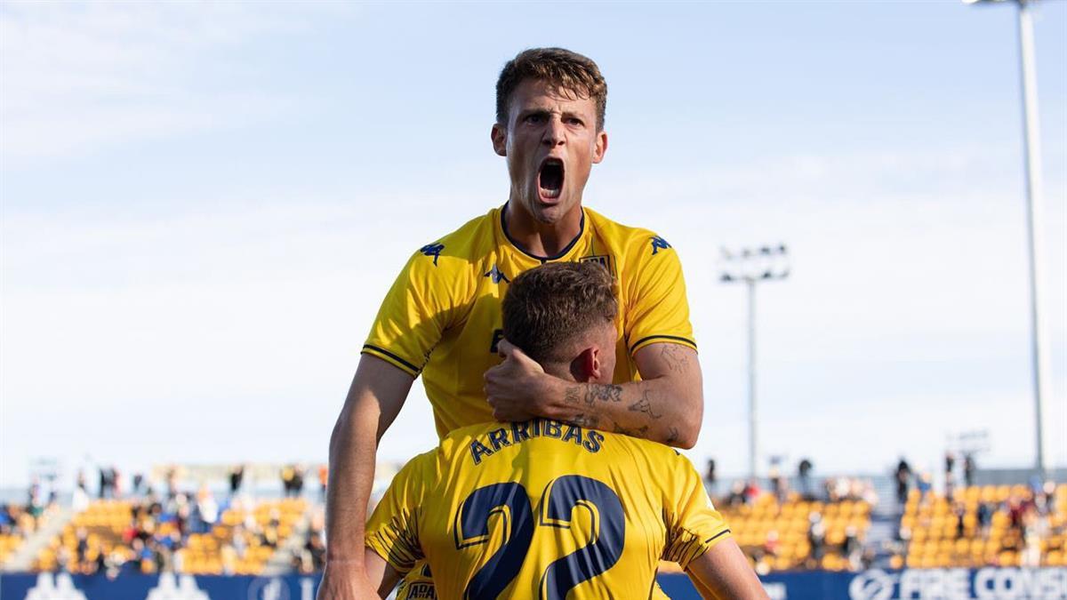 Marc Gual llegó al Alcorcón en el verano de 2020