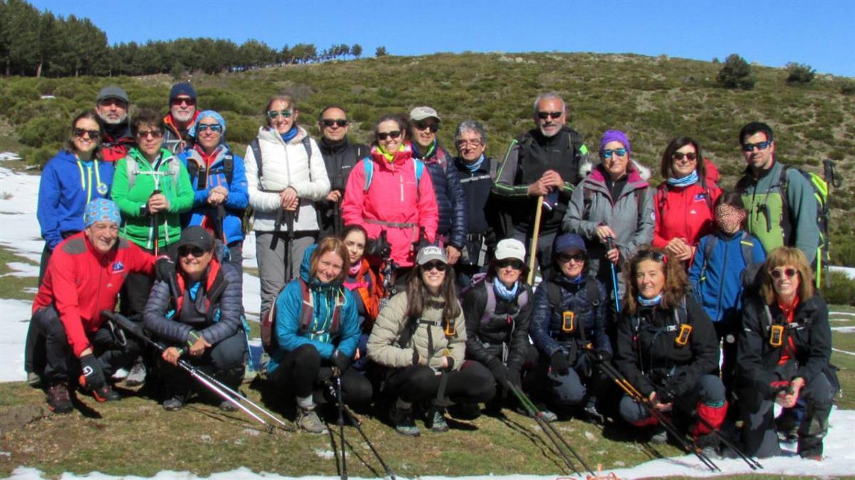 Realizaron un recorrido de 16,5 kilómetros entre el puerto de la Morcuera y la población de Bustarviejo