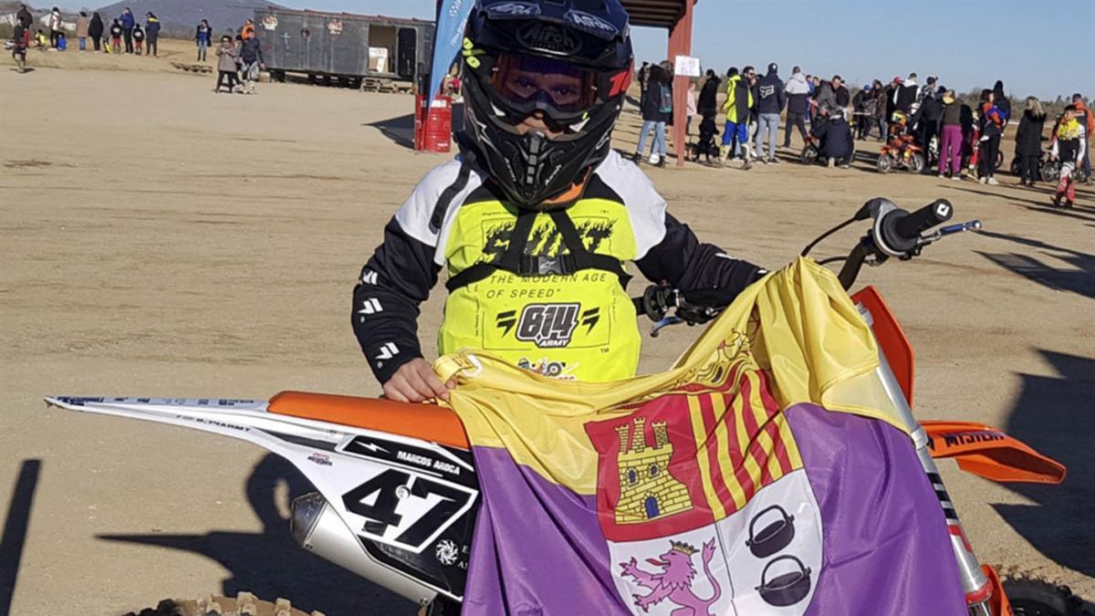 La promesa torrejonera que compitió en 65 centímetros cúbicos el año pasado, ha pasado a 85 cc