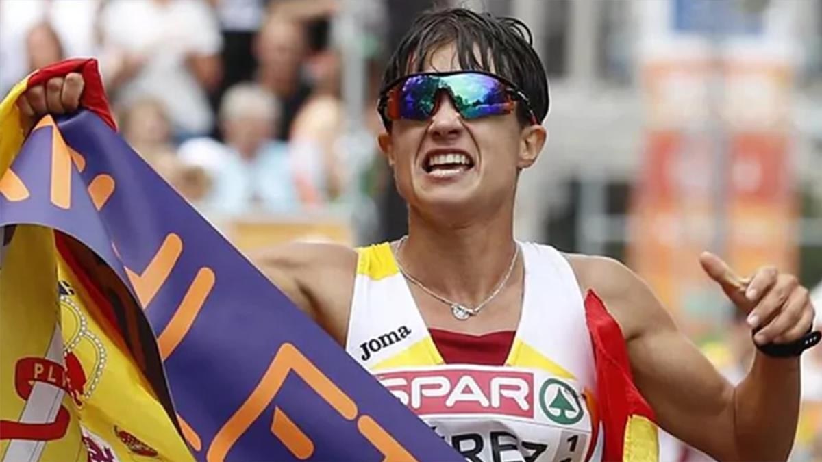 La española no logra podio por 8 segundos