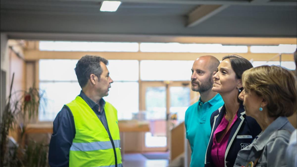 Los socialistas utilizan la visita para presentar alegaciones a la limpieza de la capital
