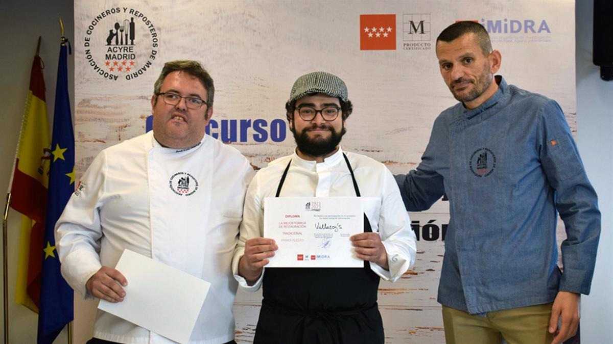 El arganeño ha ganado el concurso "Las mejores torrijas de restauración de Madrid"