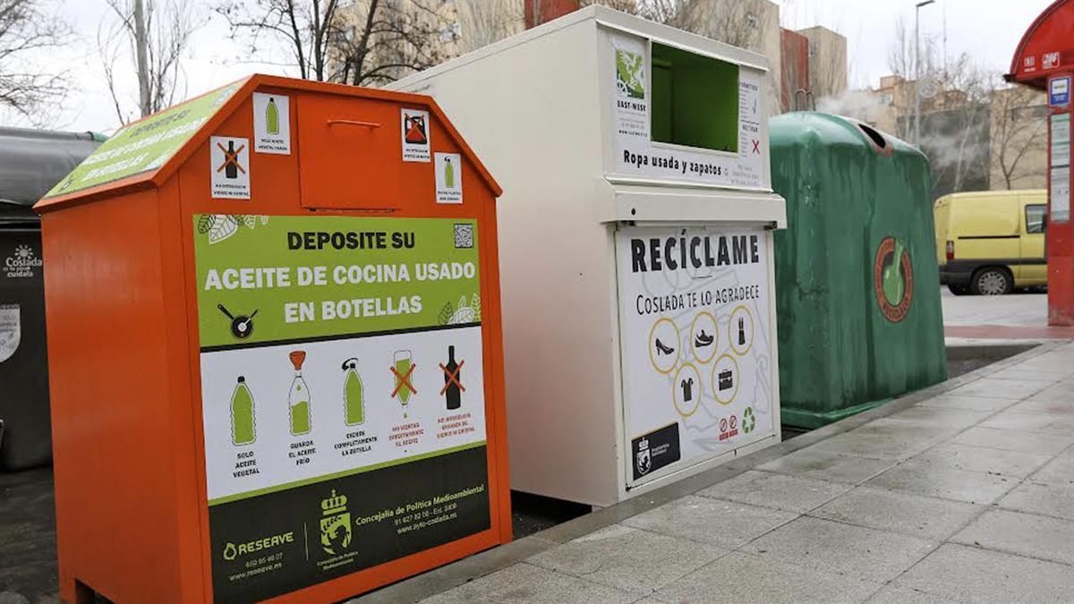 Coslada tendrá 12 nuevos contenedores para recogida de ropa usada 