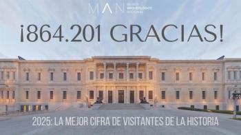 El Museo Arqueológico Nacional ha alcanzado el mejor registro de su historia