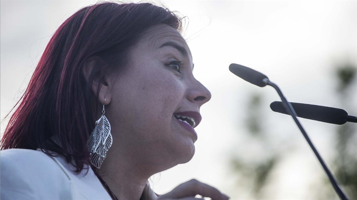 La portavoz de la formación asegura que los discursos desprenden "odio" hacia los inmigrantes que llegarán próximamente