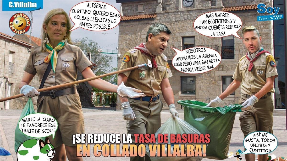 Más Madrid Collado Villalba propone medidas para bajar la tasa de basuras 