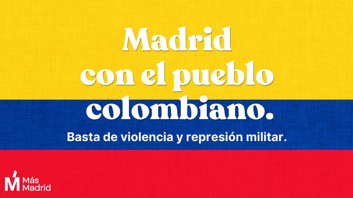 Ante la situación social que está atravesando Colombia