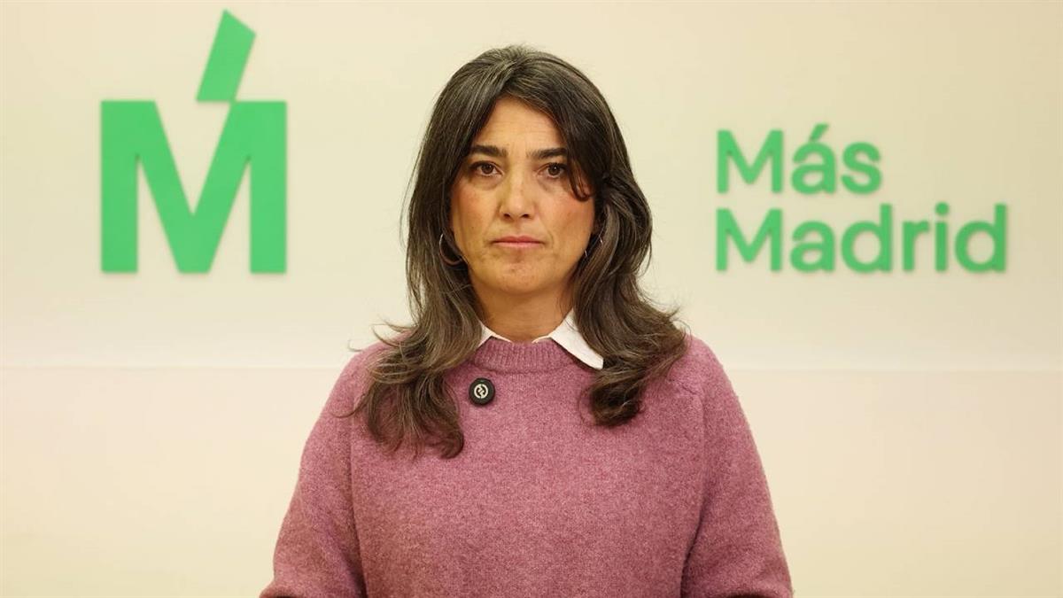 La portavoz de Más Madrid muestra sus condolencias a los afectados por el accidente ferroviario de Adamuz