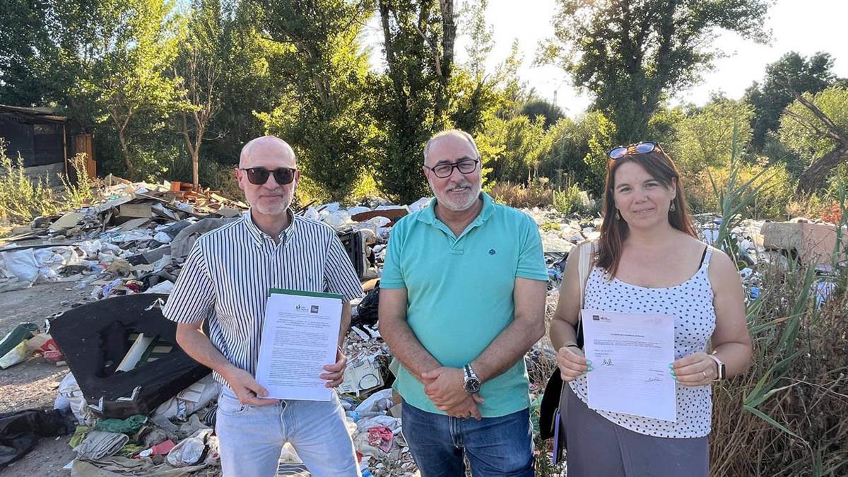 Uno de los puntos más afectados por el abandono de basura descontrolado es el Río Guadarrama