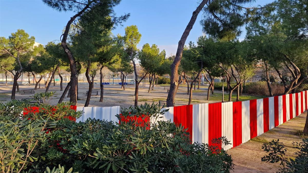 Desde Más Madrid denuncian y trasladan sus reivindicaciones sobre este espacio verde 