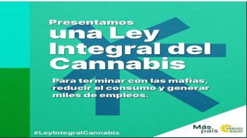 Más País presenta en el pleno del Congreso la proposición para legalizar el uso integral del Cannabis 