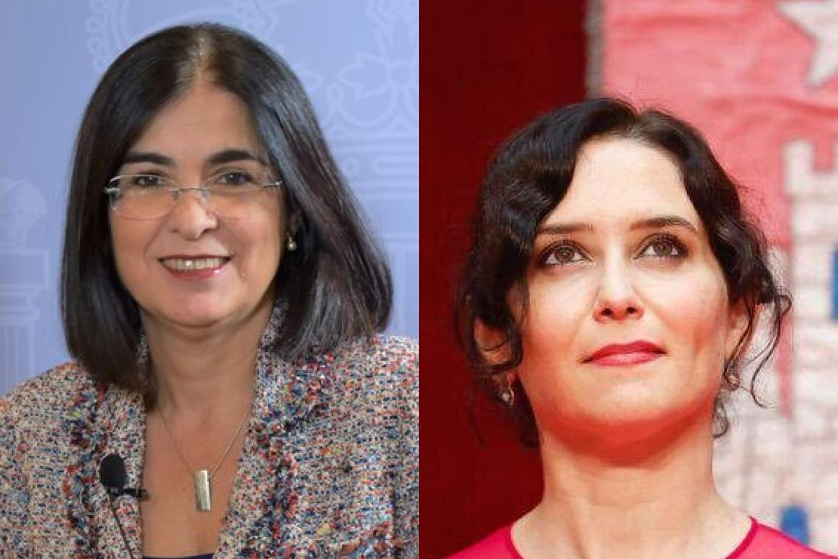 Carolina Darias ha aclarado que Díaz Ayuso no tiene potestad para retirar las mascarillas de los patios