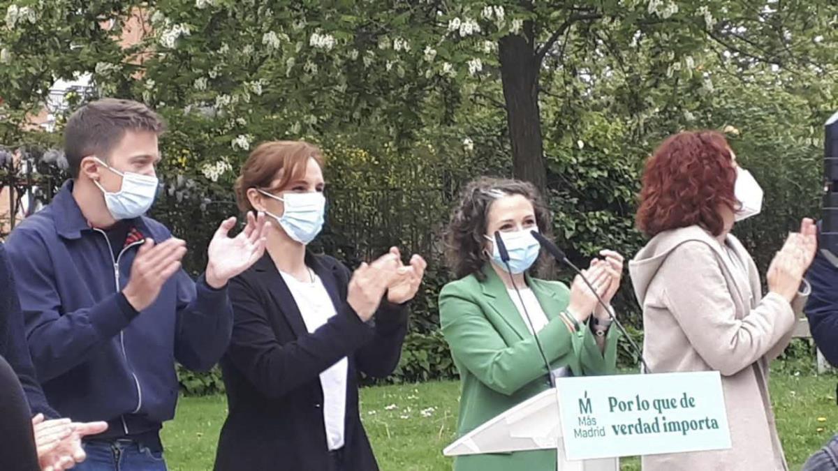 Más Madrid se presenta como la alternativa a las negligencias de Ayuso en un mitin en Leganés
