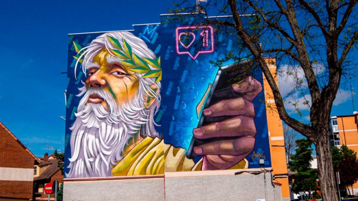 Una treintena de murales forman parte del Museo de Arte Urbano de la ciudad