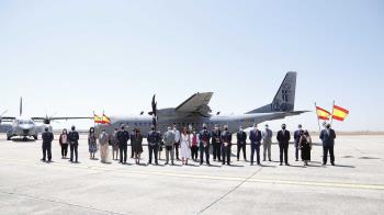La Base Aérea de Getafe recibe la Medalla de Oro de la Ciudad en su centenario
