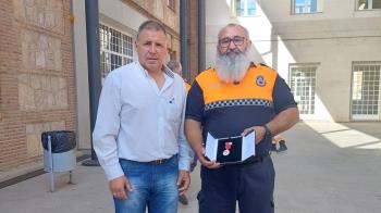 Protección Civil de Moraleja recibió la réplica de la medalla de la Comunidad de Madrid