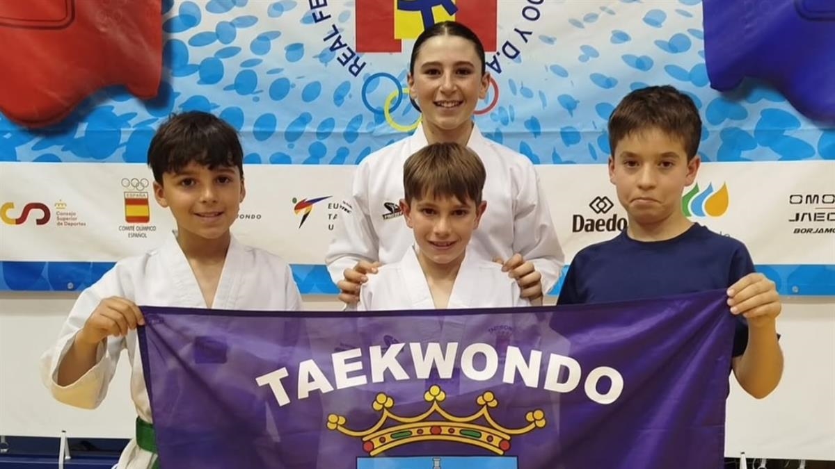 Gran actuación de la escuela de Taekwondo Colmenar Viejo