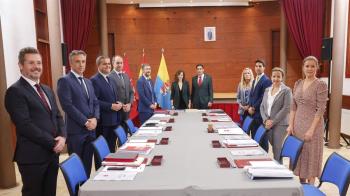 La presidenta de la Comunidad de Madrid ha anunciado desde Villamanta las inversiones regionales en obras públicas y medidas para paliar los efectos de la DANA