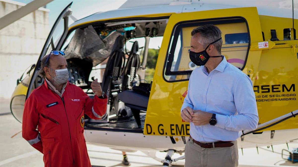 Los medios aéreos de la región son capaces de actuar en menos de 10 minutos