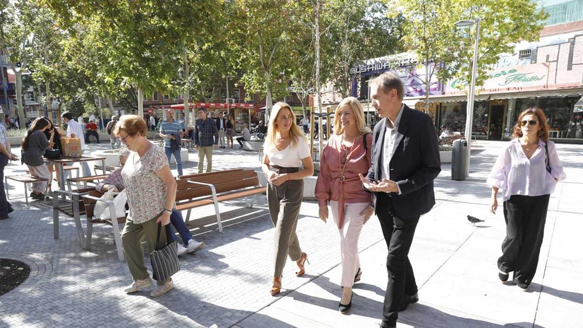 Se ha remodelado la calle entre Quintana y Arturo Soria