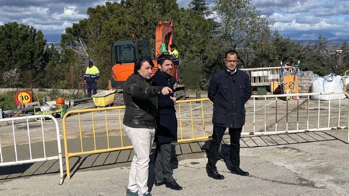 Los trabajos han comenzado en la zona donde tendrá su cabecera la línea 211 cuando recupere su conexión directa con Madrid