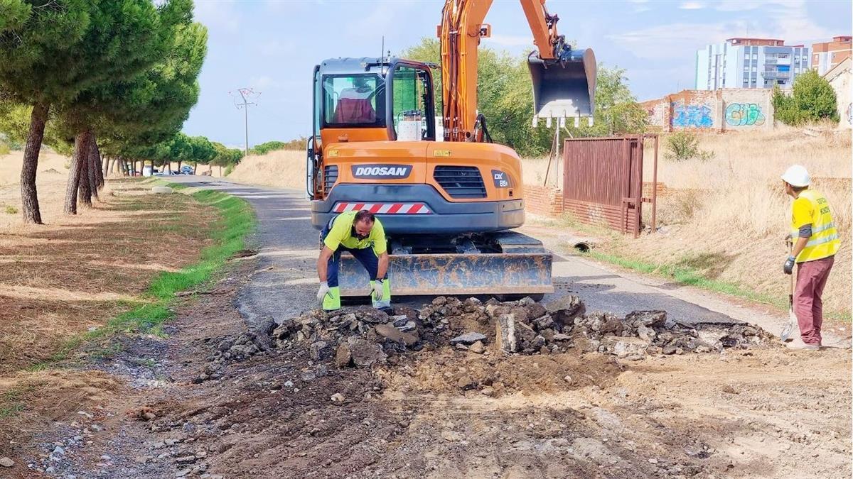 El Ayuntamiento ha ejecutado las obras de reacondicionamiento de esta vía pecuaria que une Moraleja con Humanes