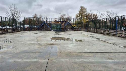 Pinto mejora su pista multideportiva de Las Artes