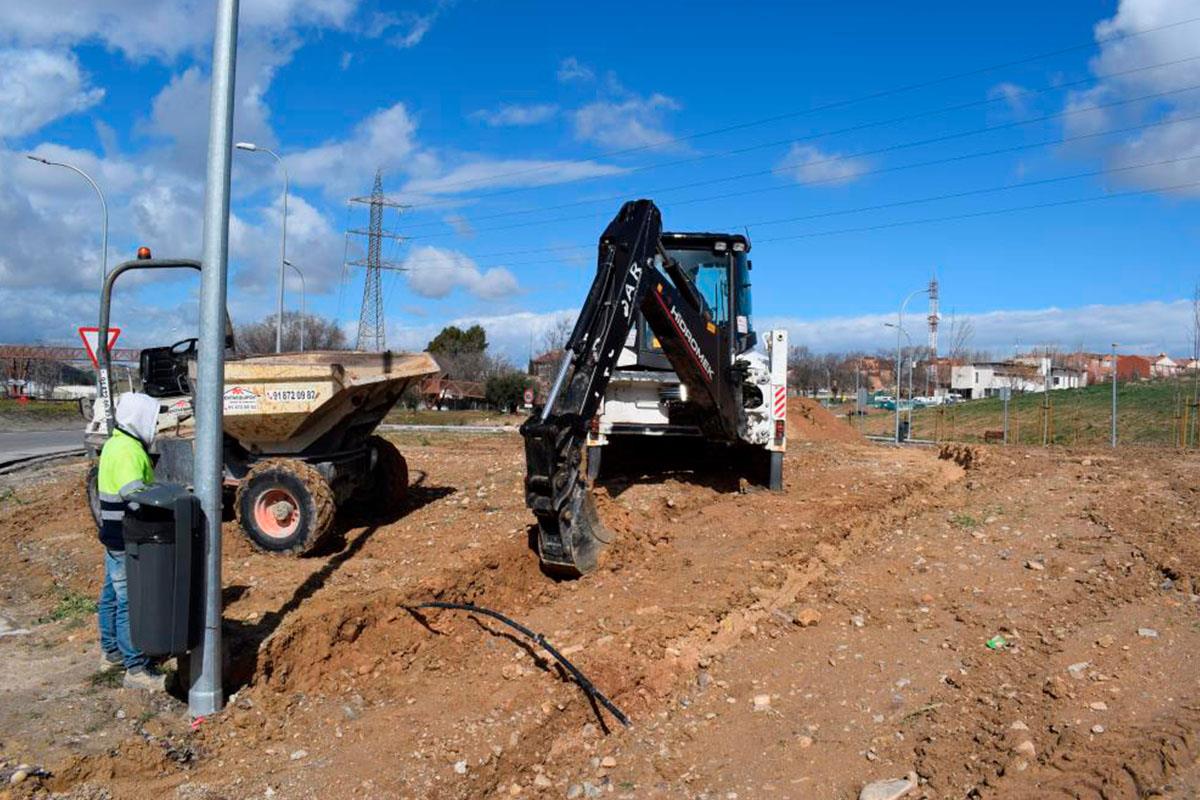 El proyecto prevé mejorar la entrada sur de Mejorada del Campo