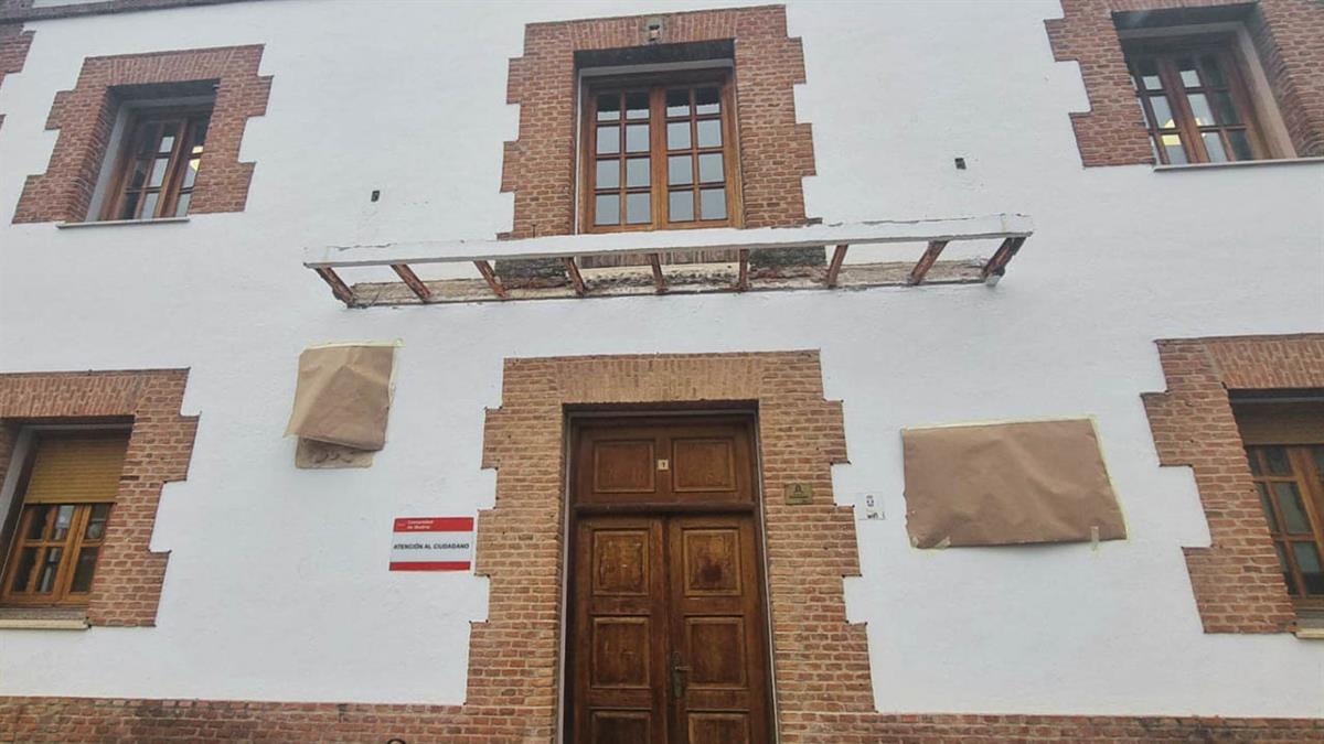 Durante las obras se podrá entrar al edificio por la calle Santiago Blázquez