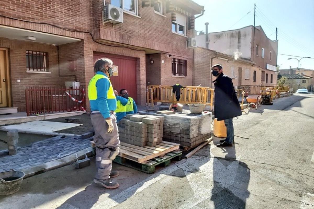 Las obras en las calles León XIII y Almería están  a punto de concluir